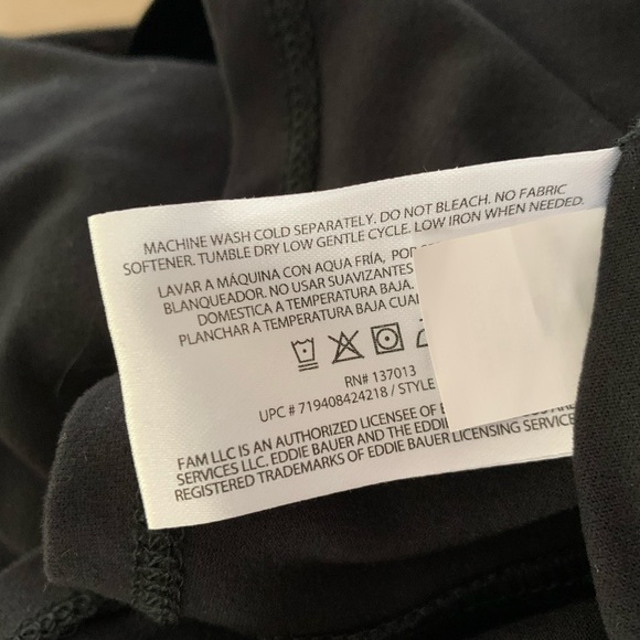 EDDIE BAUER Black Racerback Sleeveless Dress - Picture 13 of 14